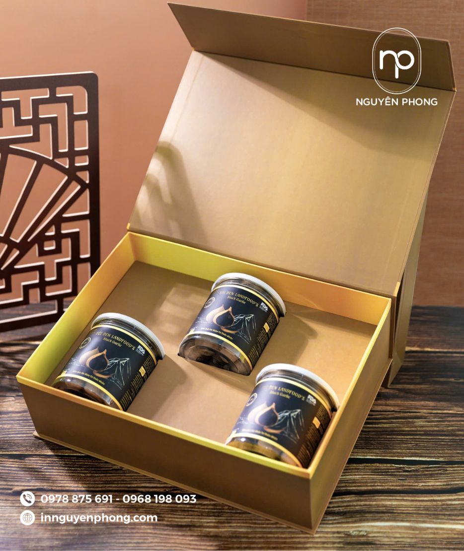 in hộp giấy đựng tỏi bằng chất liệu carton lạnh